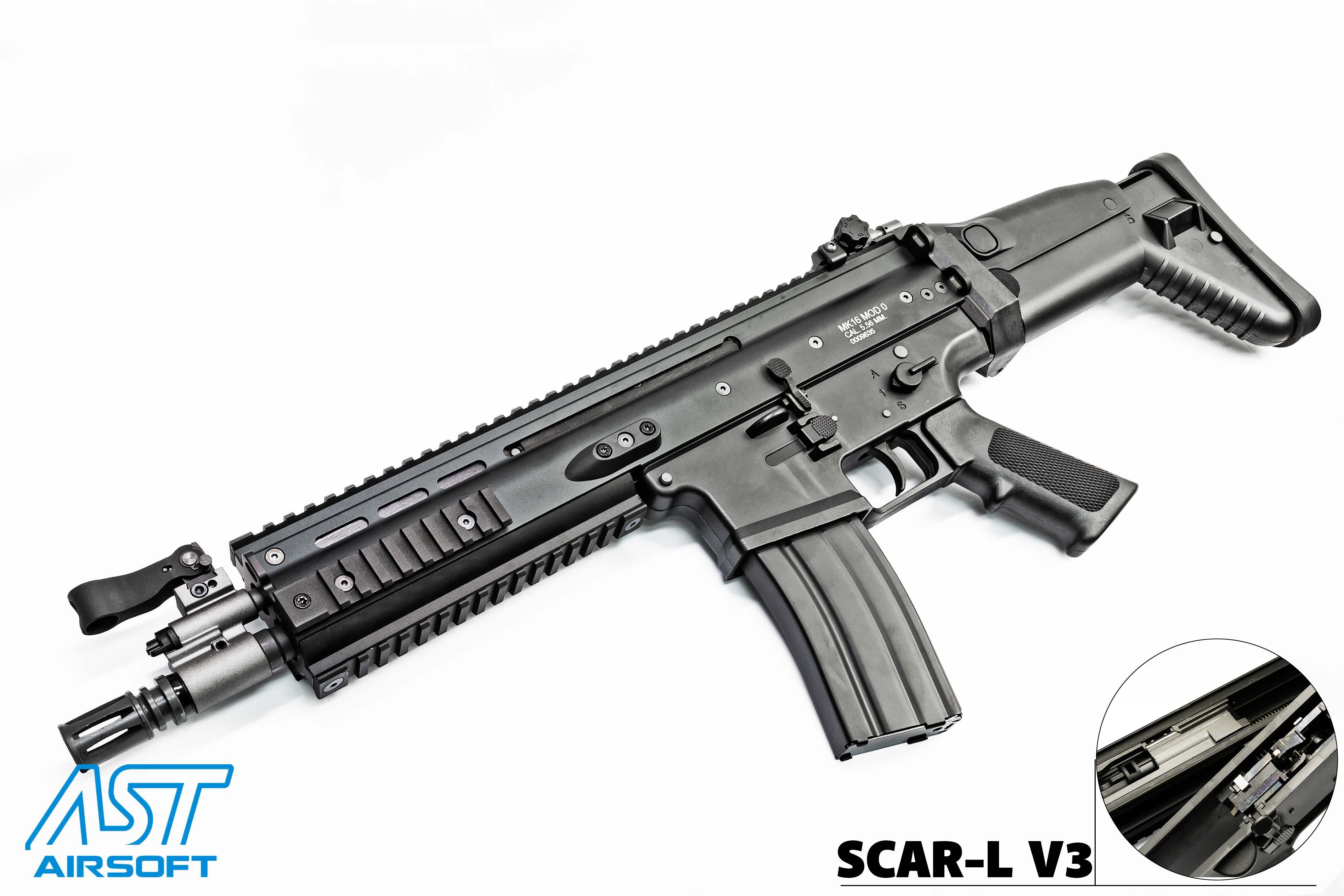 WE SCAR L GBB ( GAS / V3 )